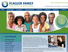 Tablet Screenshot of flaglerfamilymedicine.com